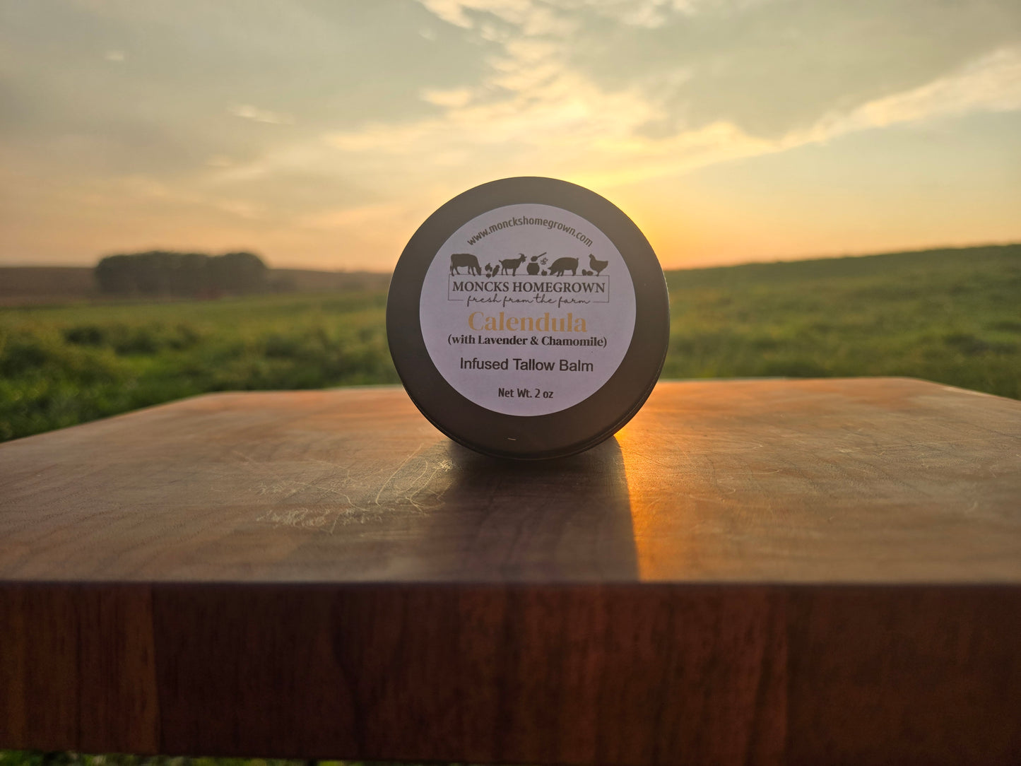 Calendula Infused Scented Tallow Balm- 2oz