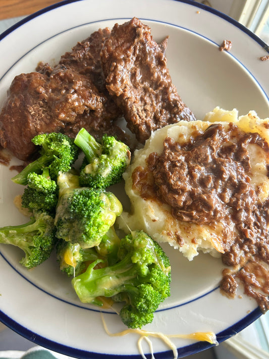 Minute Steak and Brown Gravy