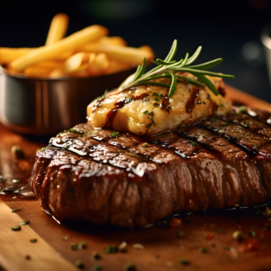Beef Ribeye Steak Sandwich