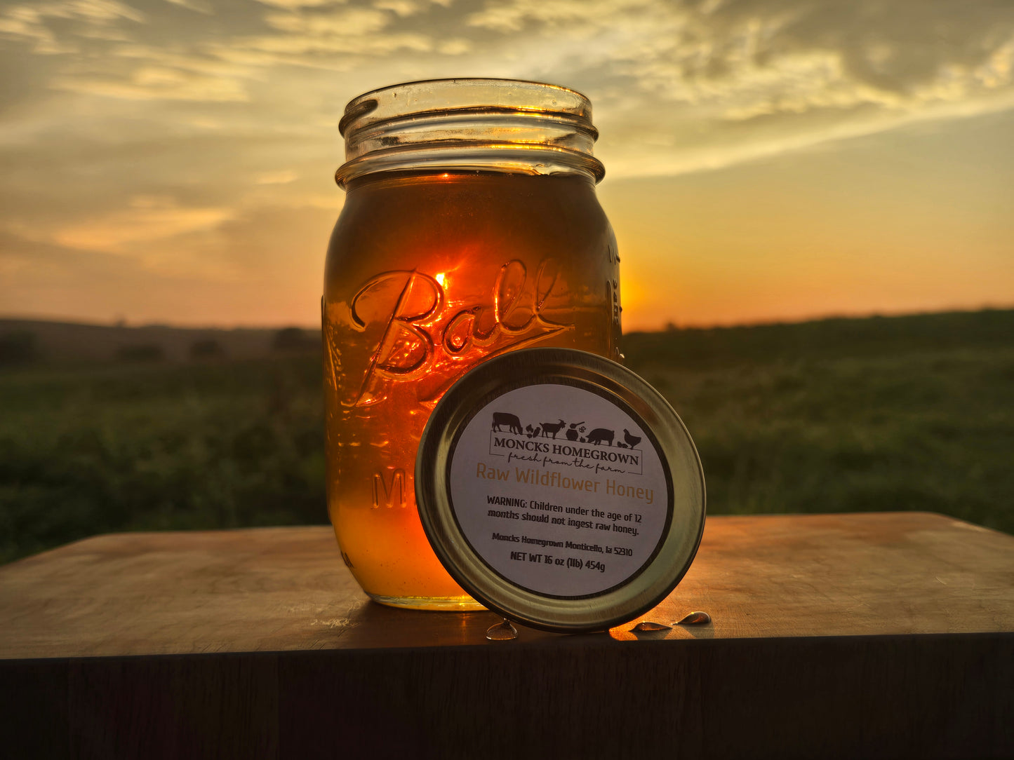 Raw Wildflower Honey