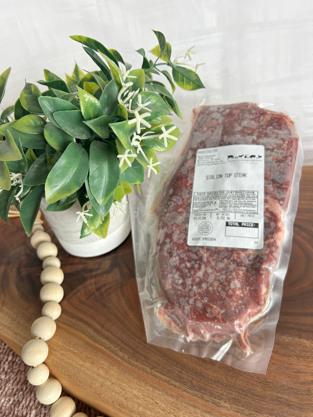 Beef Sirloin Tip Steak